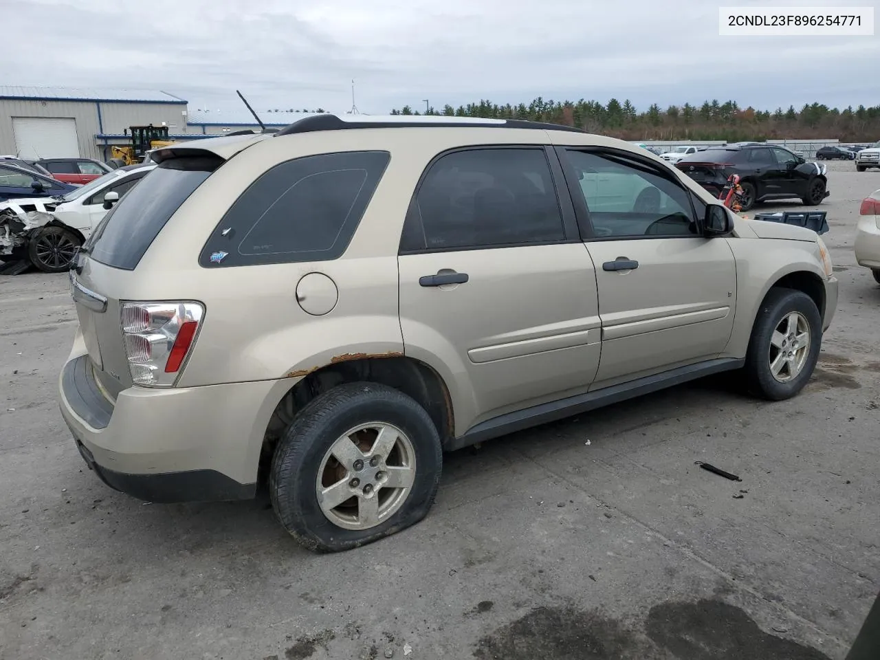 2009 Chevrolet Equinox Ls VIN: 2CNDL23F896254771 Lot: 78304484