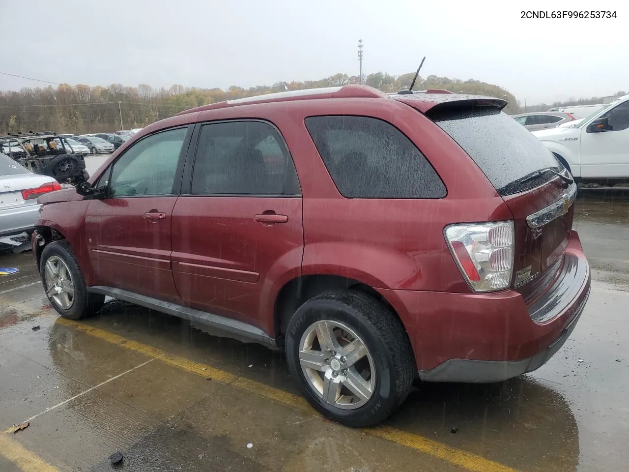 2009 Chevrolet Equinox Lt VIN: 2CNDL63F996253734 Lot: 79244314