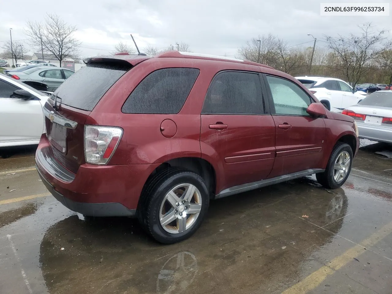 2009 Chevrolet Equinox Lt VIN: 2CNDL63F996253734 Lot: 79244314