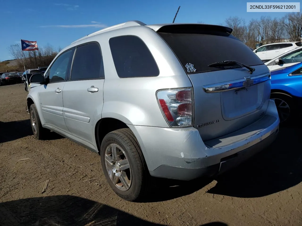 2009 Chevrolet Equinox Lt VIN: 2CNDL33F596212001 Lot: 79385234