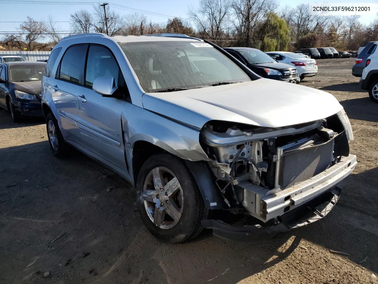 2009 Chevrolet Equinox Lt VIN: 2CNDL33F596212001 Lot: 79385234