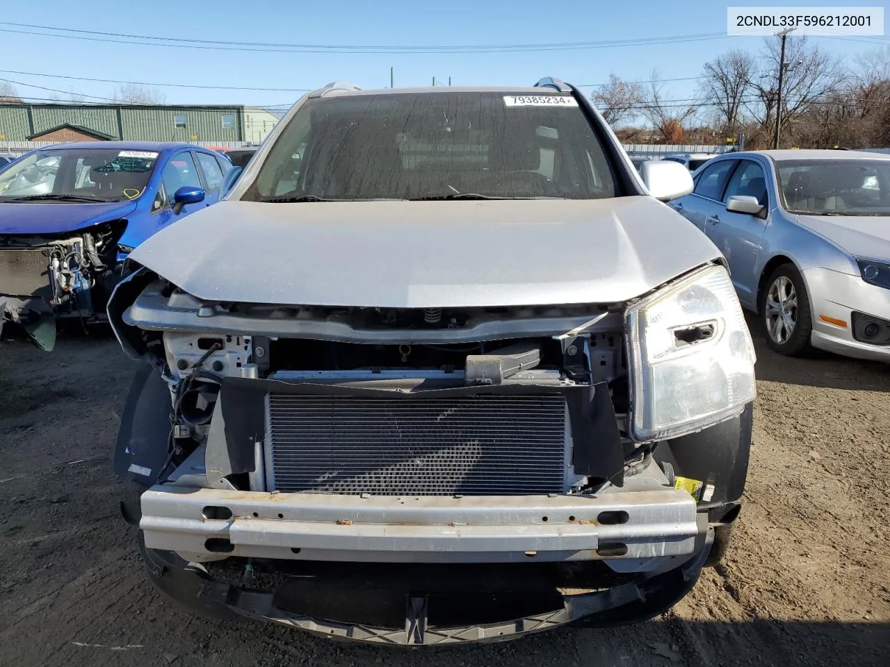 2009 Chevrolet Equinox Lt VIN: 2CNDL33F596212001 Lot: 79385234