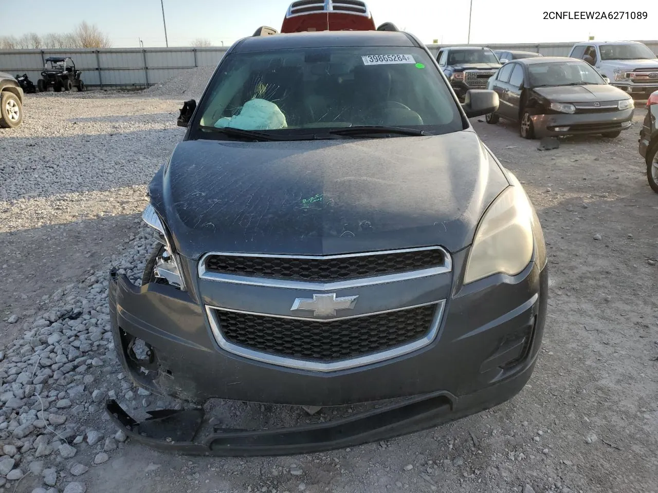 2010 Chevrolet Equinox Lt VIN: 2CNFLEEW2A6271089 Lot: 39865284