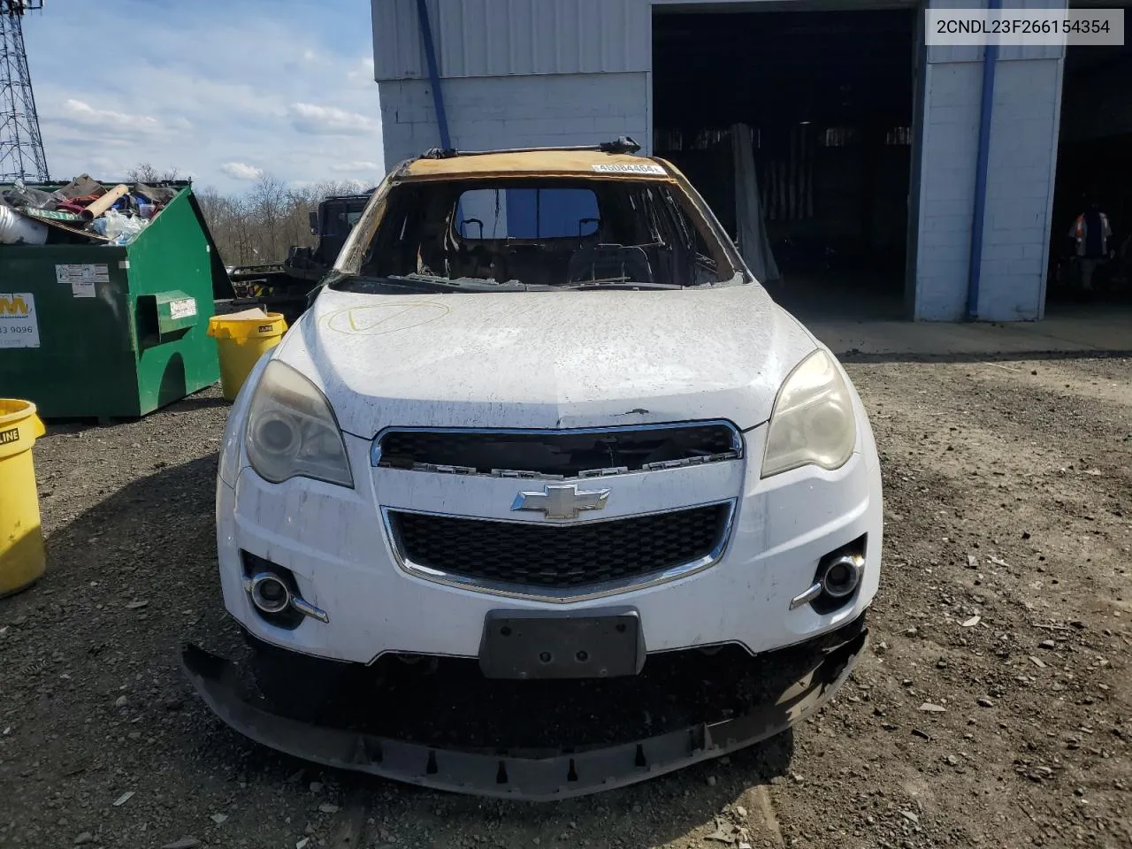 2CNDL23F266154354 2010 Chevrolet Equinox Ls