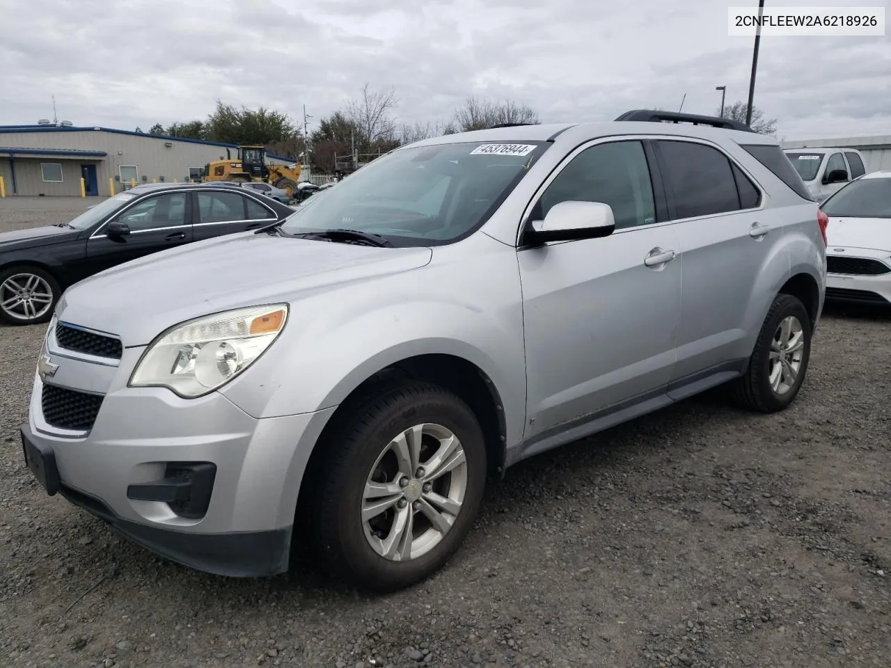 2010 Chevrolet Equinox Lt VIN: 2CNFLEEW2A6218926 Lot: 45376944