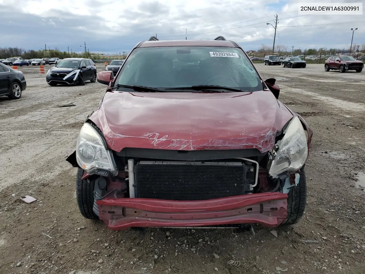 2010 Chevrolet Equinox Lt VIN: 2CNALDEW1A6300991 Lot: 49392984