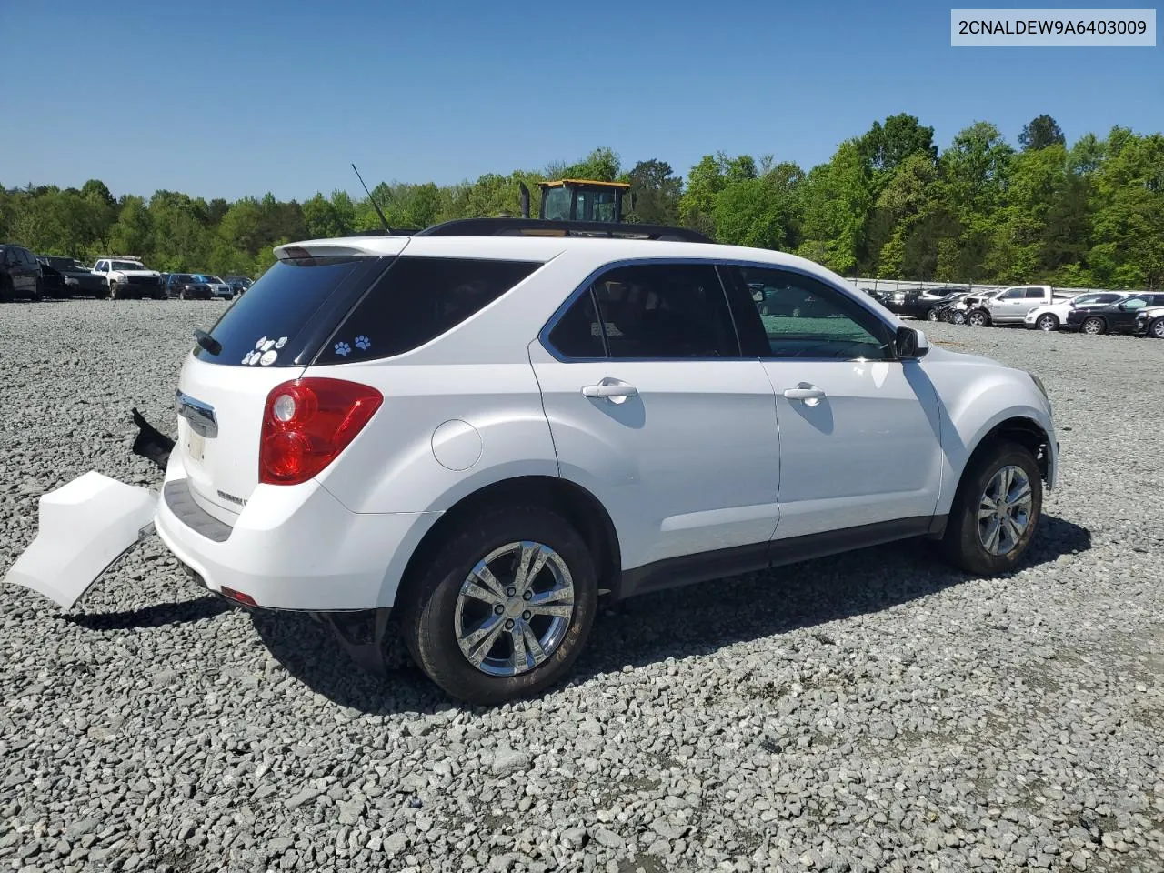 2CNALDEW9A6403009 2010 Chevrolet Equinox Lt