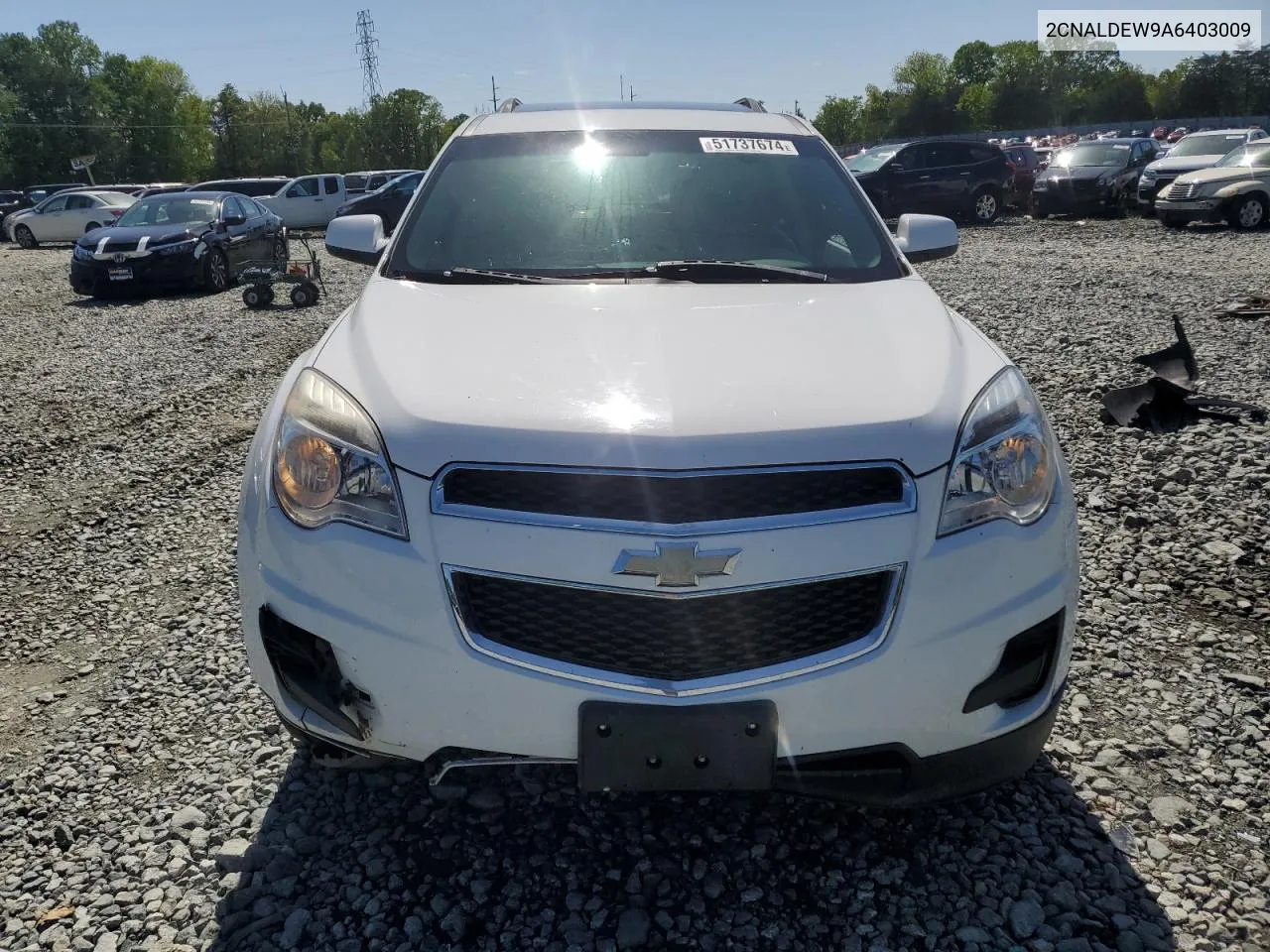 2010 Chevrolet Equinox Lt VIN: 2CNALDEW9A6403009 Lot: 51737674