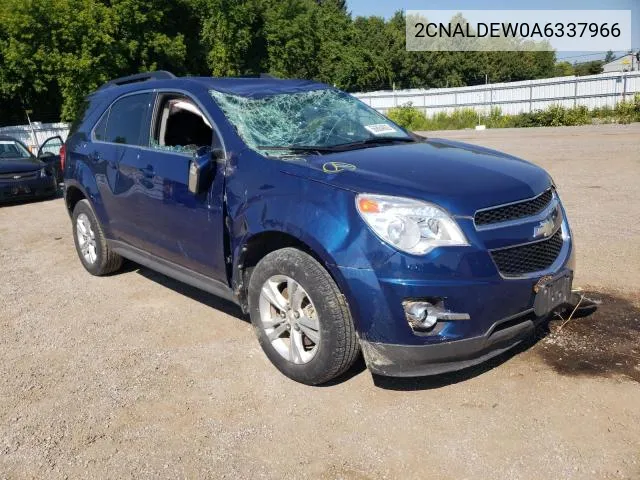 2010 Chevrolet Equinox Lt VIN: 2CNALDEW0A6337966 Lot: 52641994