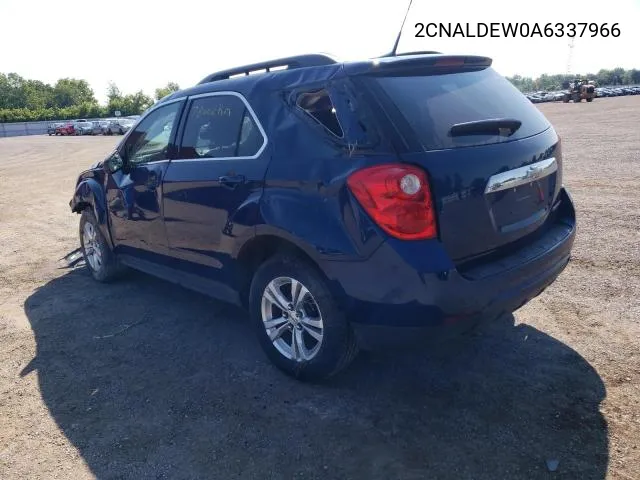 2010 Chevrolet Equinox Lt VIN: 2CNALDEW0A6337966 Lot: 52641994