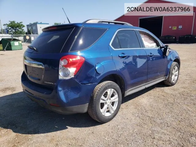 2010 Chevrolet Equinox Lt VIN: 2CNALDEW0A6337966 Lot: 52641994