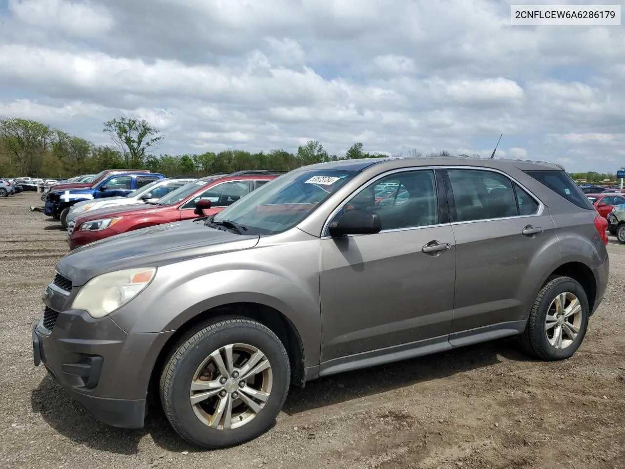 2010 Chevrolet Equinox Ls VIN: 2CNFLCEW6A6286179 Lot: 53875784