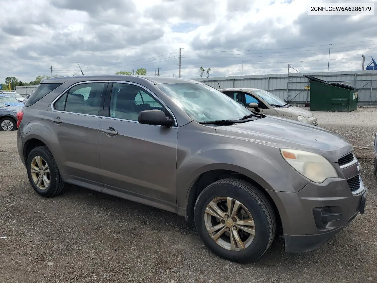 2CNFLCEW6A6286179 2010 Chevrolet Equinox Ls