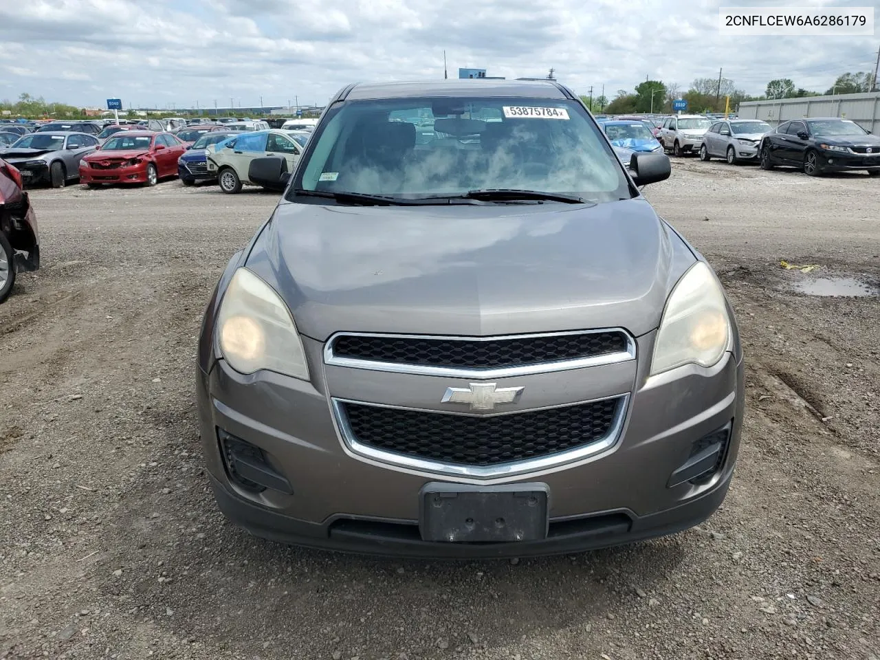 2010 Chevrolet Equinox Ls VIN: 2CNFLCEW6A6286179 Lot: 53875784