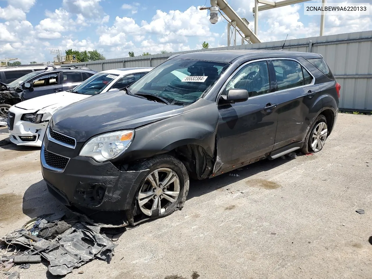 2CNALBEW9A6220133 2010 Chevrolet Equinox Ls