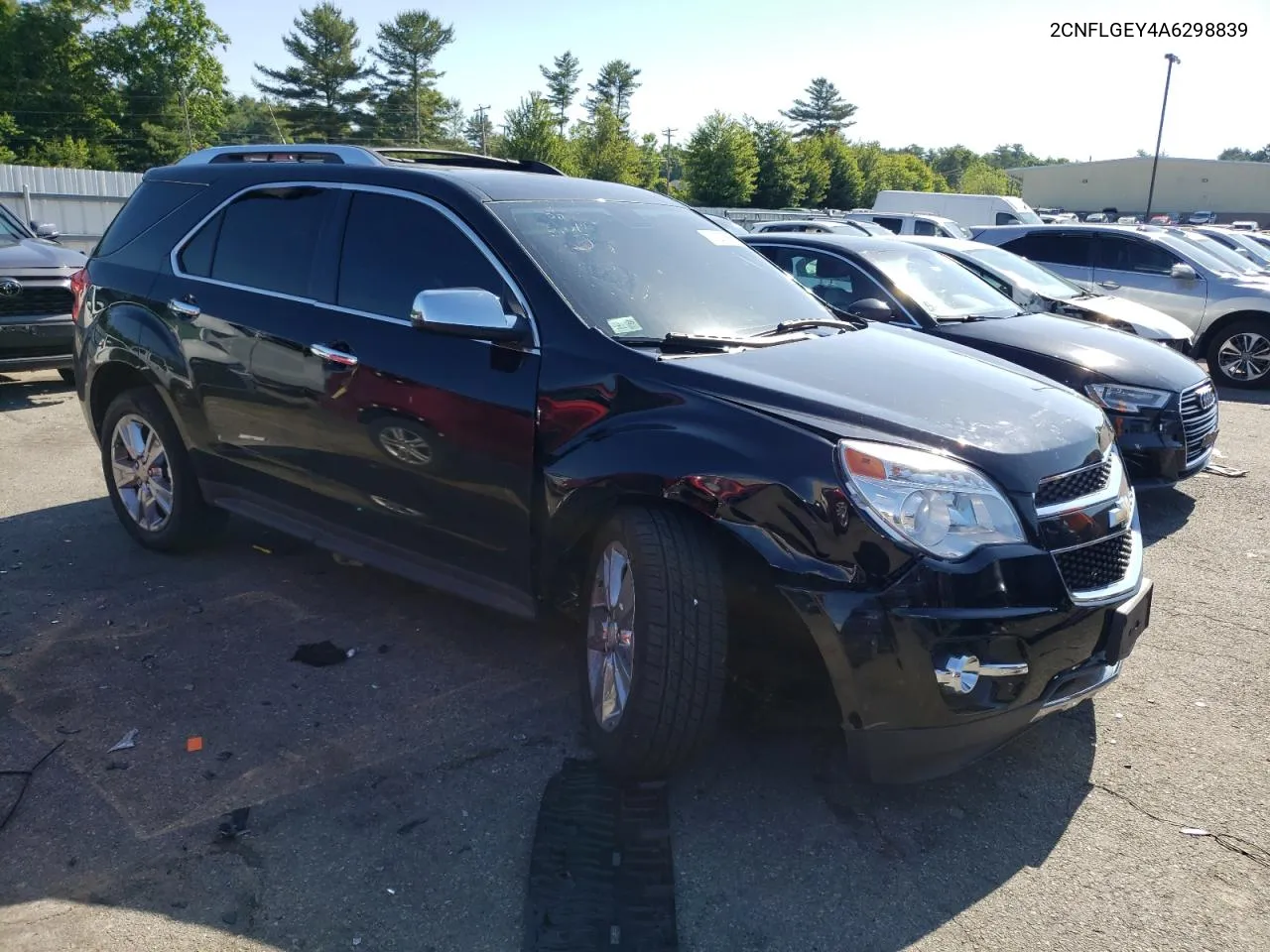 2010 Chevrolet Equinox Ltz VIN: 2CNFLGEY4A6298839 Lot: 57280984