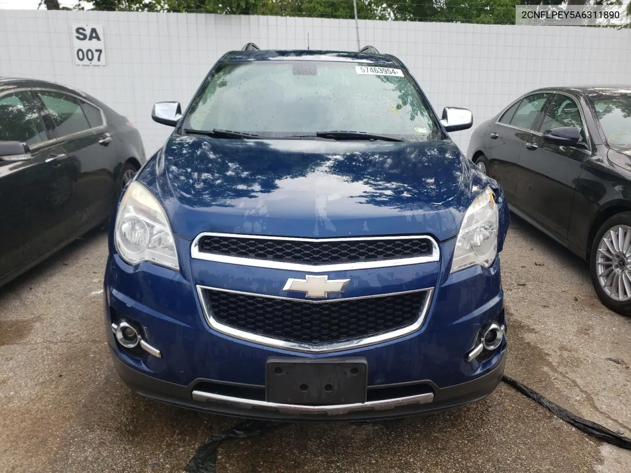 2010 Chevrolet Equinox Lt VIN: 2CNFLPEY5A6311890 Lot: 57463954