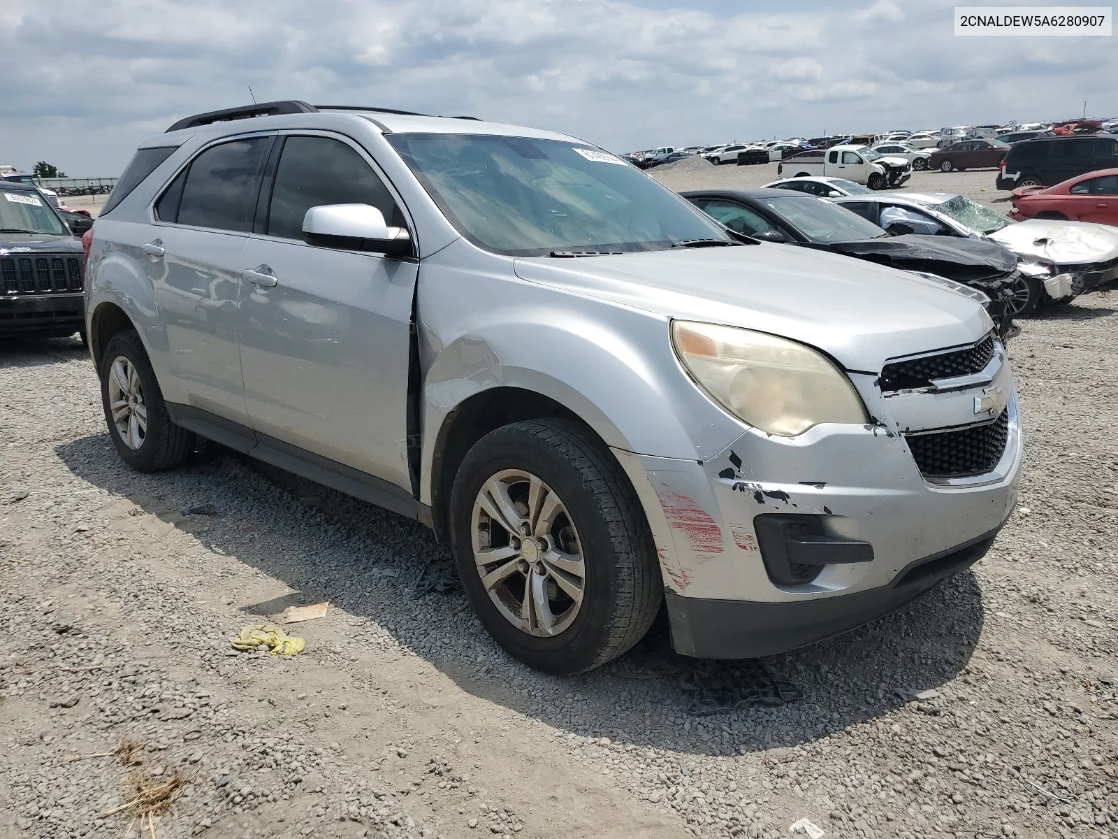 2CNALDEW5A6280907 2010 Chevrolet Equinox Lt