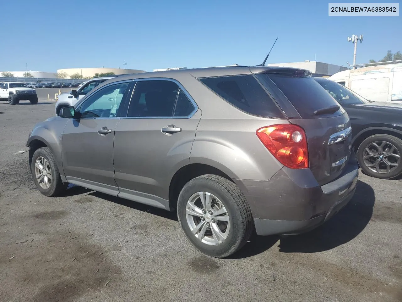 2CNALBEW7A6383542 2010 Chevrolet Equinox Ls