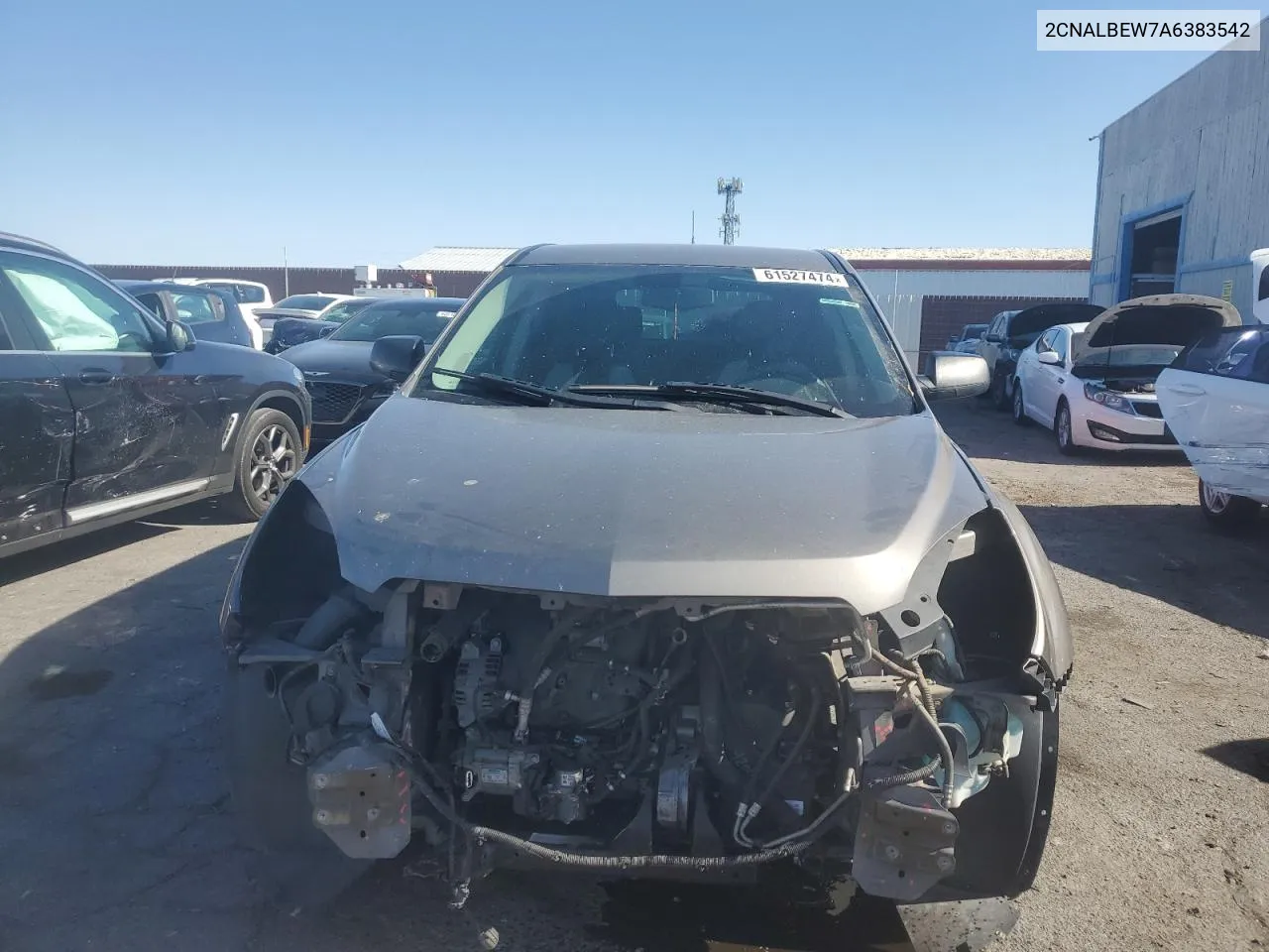 2010 Chevrolet Equinox Ls VIN: 2CNALBEW7A6383542 Lot: 61527474