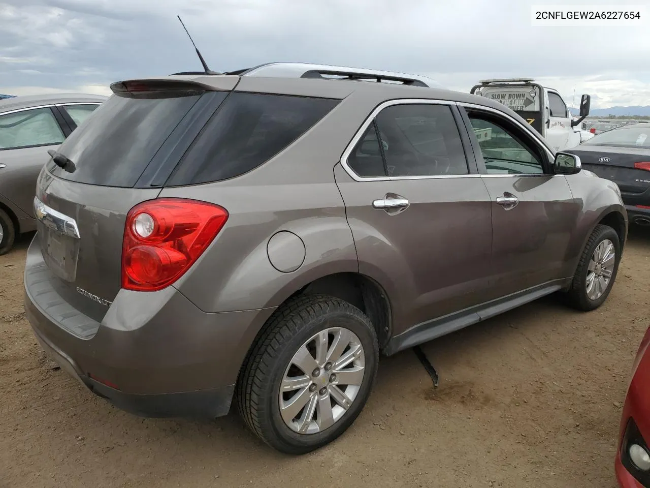 2010 Chevrolet Equinox Ltz VIN: 2CNFLGEW2A6227654 Lot: 61530854