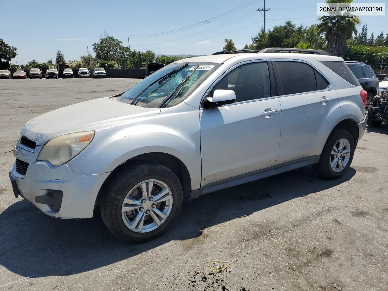 2CNALDEW8A6203190 2010 Chevrolet Equinox Lt