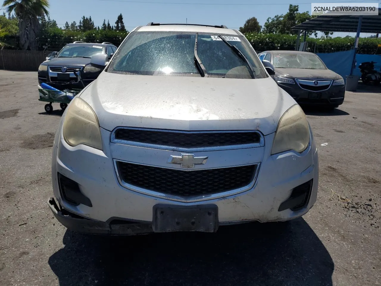 2010 Chevrolet Equinox Lt VIN: 2CNALDEW8A6203190 Lot: 64108304