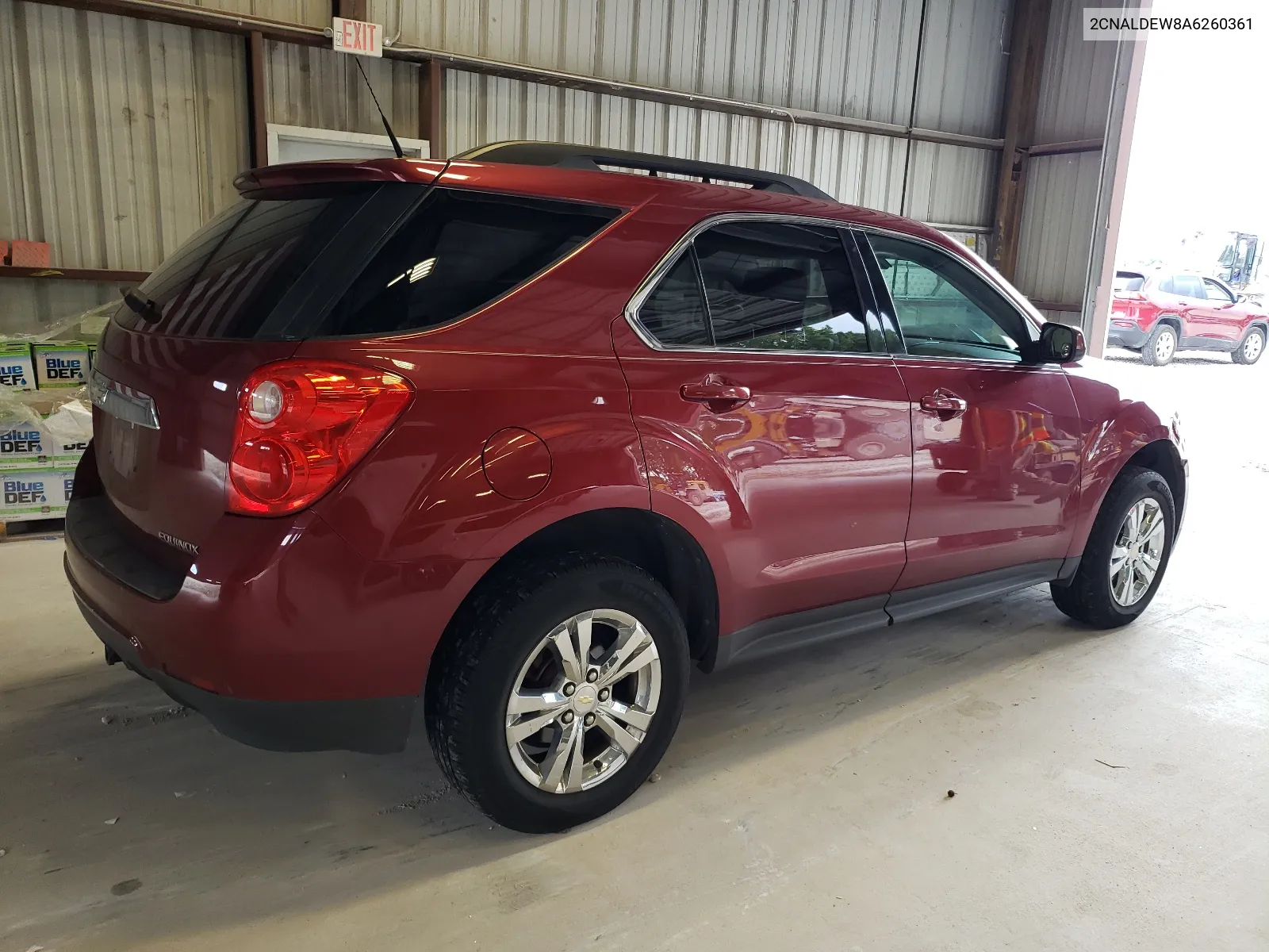 2CNALDEW8A6260361 2010 Chevrolet Equinox Lt