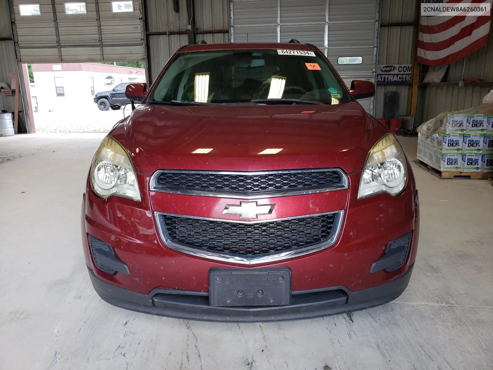 2CNALDEW8A6260361 2010 Chevrolet Equinox Lt