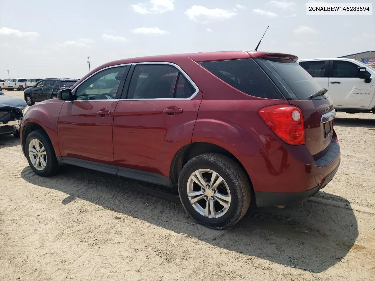 2CNALBEW1A6283694 2010 Chevrolet Equinox Ls