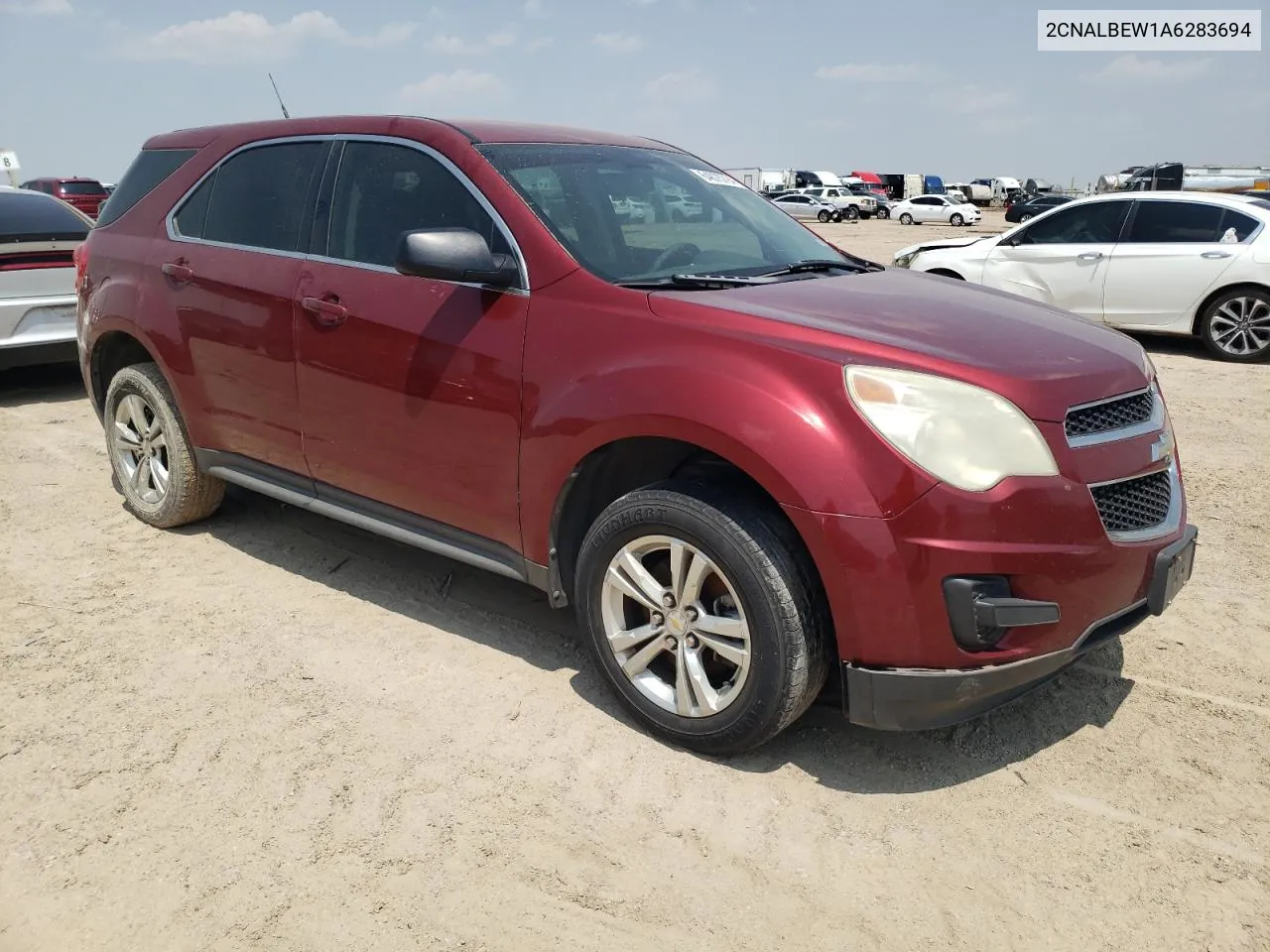 2010 Chevrolet Equinox Ls VIN: 2CNALBEW1A6283694 Lot: 64875794