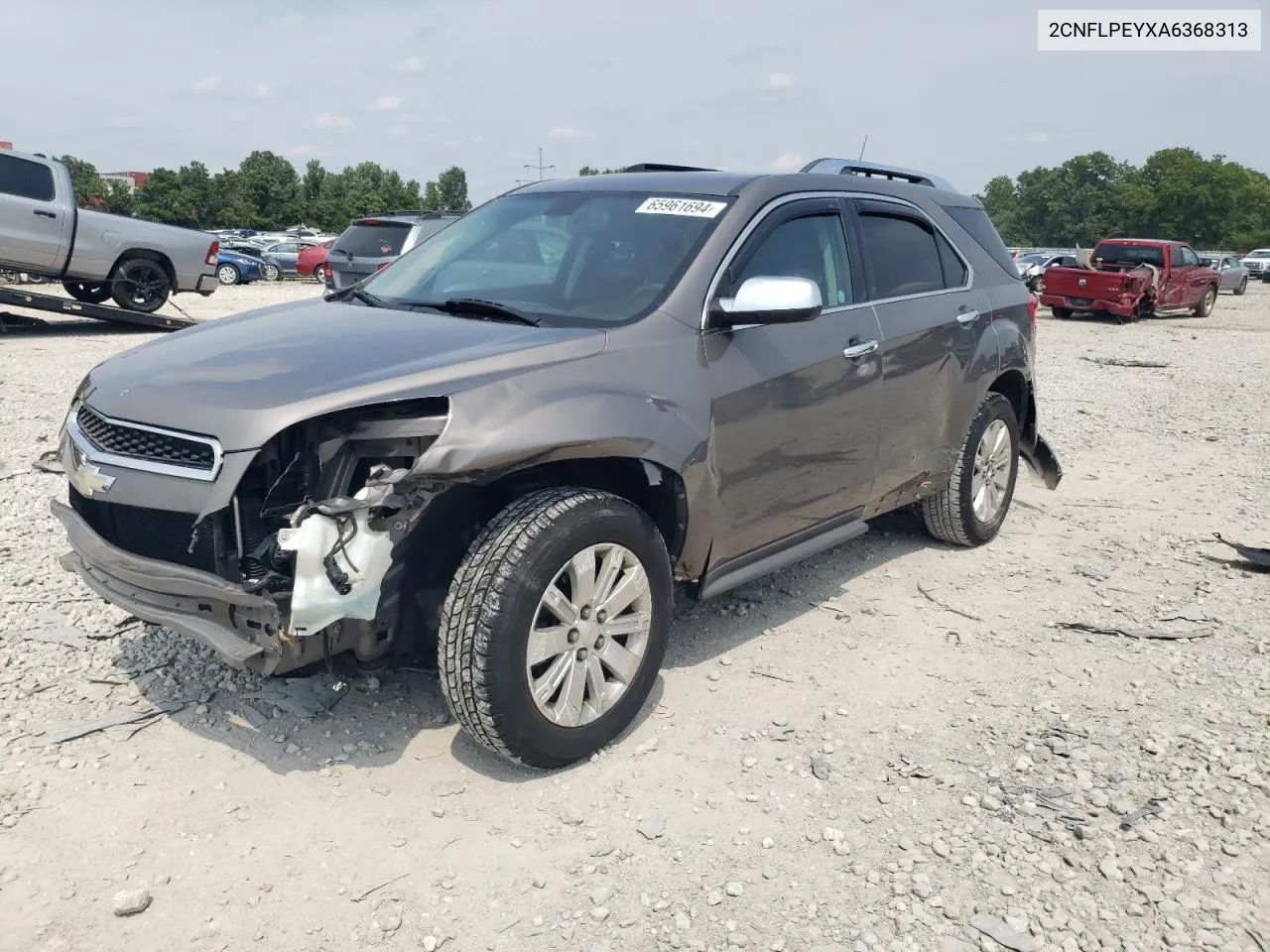 2010 Chevrolet Equinox Lt VIN: 2CNFLPEYXA6368313 Lot: 65961694