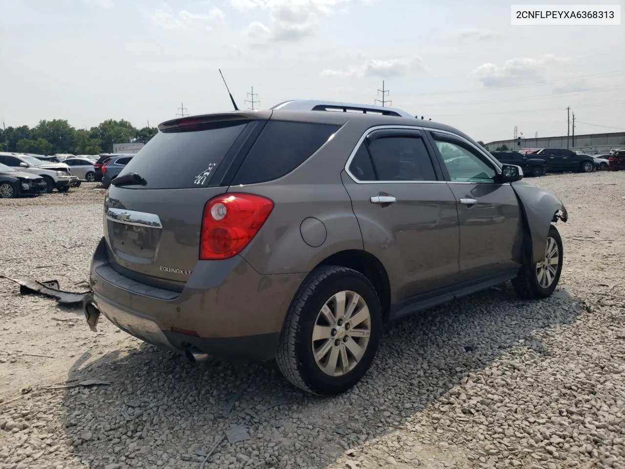 2CNFLPEYXA6368313 2010 Chevrolet Equinox Lt