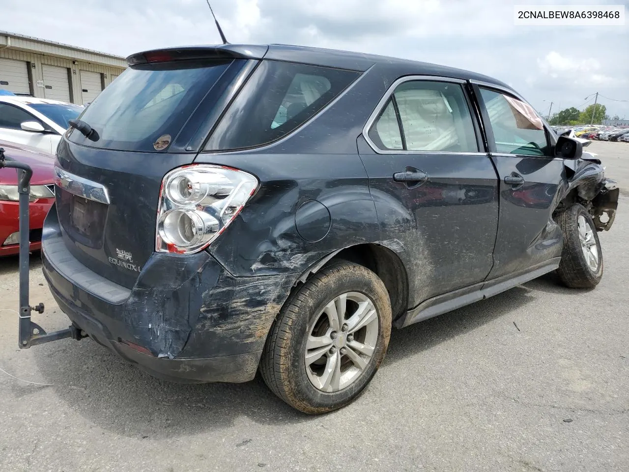 2CNALBEW8A6398468 2010 Chevrolet Equinox Ls