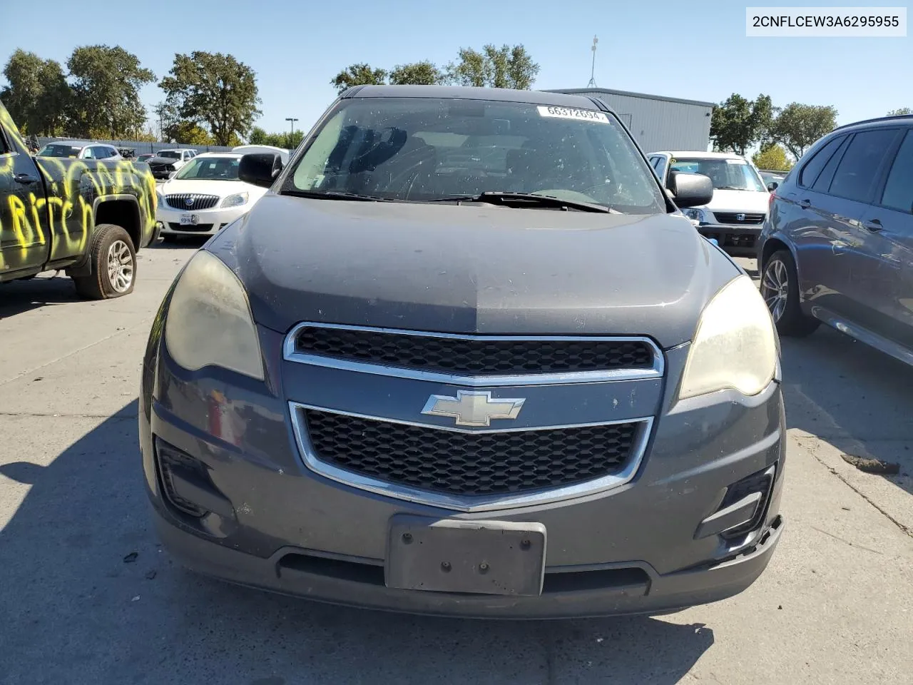 2010 Chevrolet Equinox Ls VIN: 2CNFLCEW3A6295955 Lot: 66372694