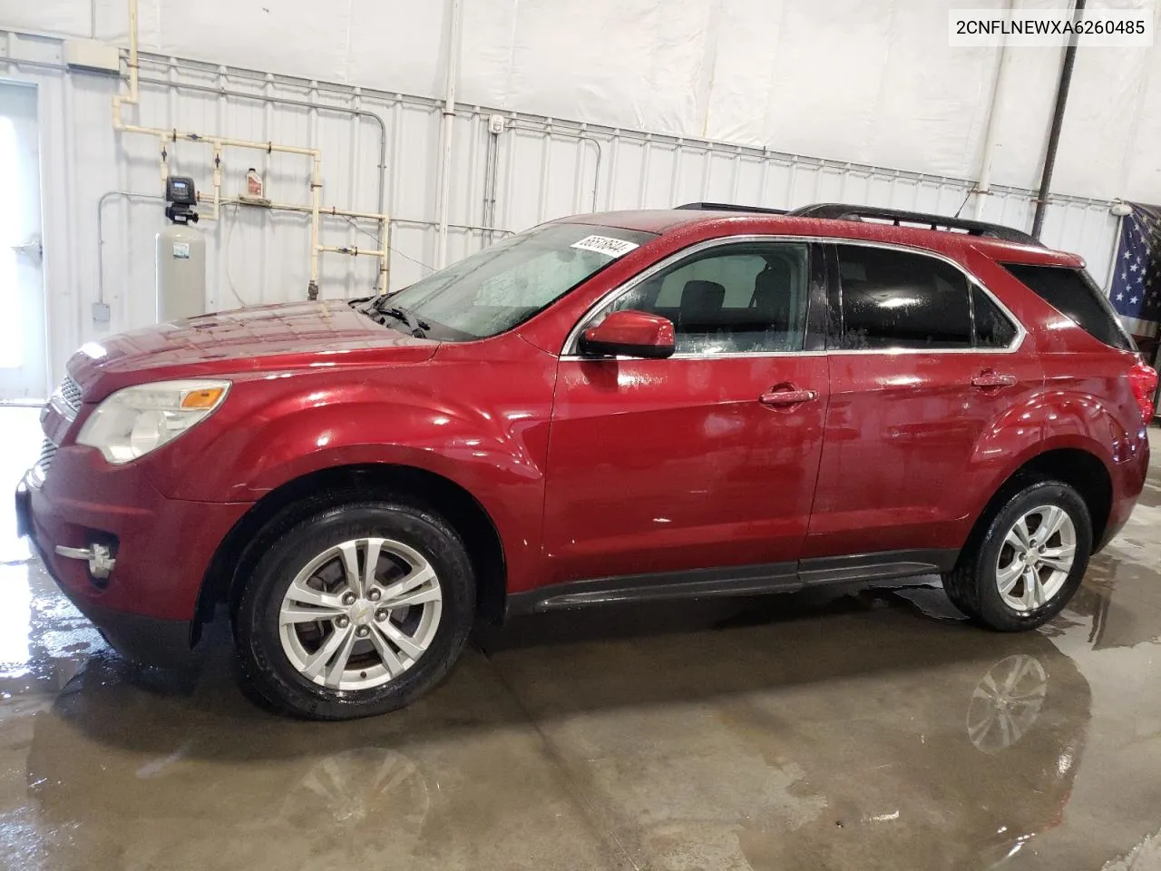 2CNFLNEWXA6260485 2010 Chevrolet Equinox Lt