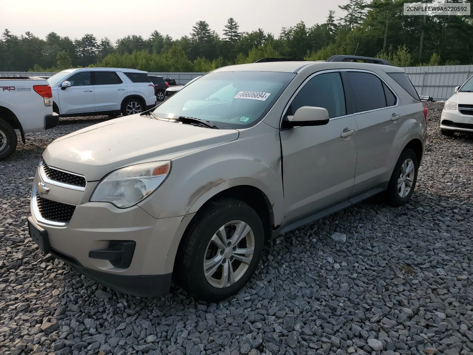 2CNFLEEW9A6220592 2010 Chevrolet Equinox Lt