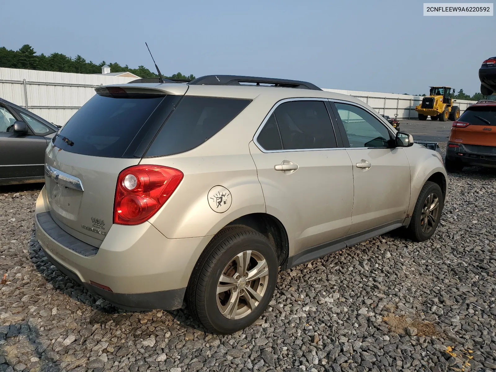 2CNFLEEW9A6220592 2010 Chevrolet Equinox Lt