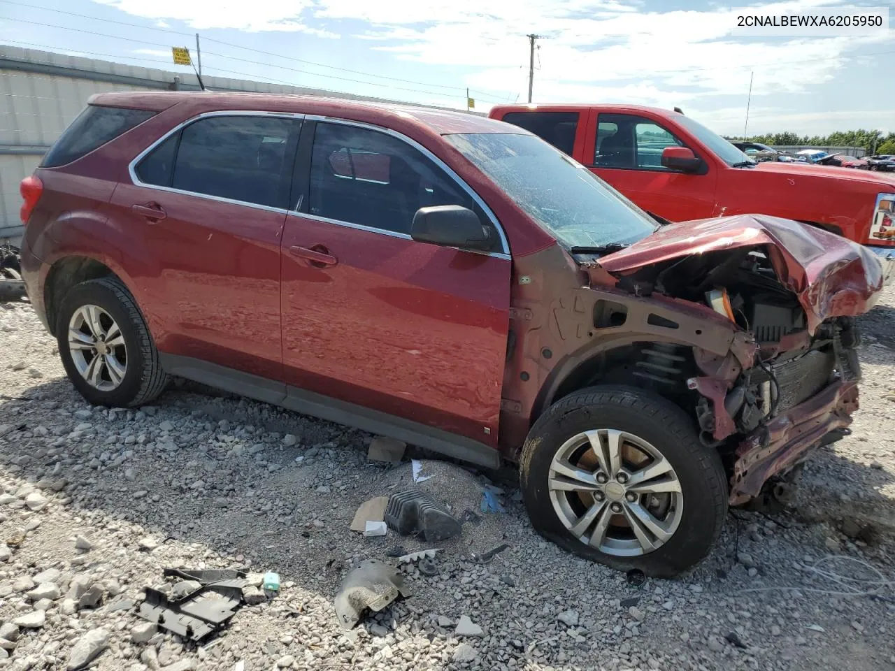 2CNALBEWXA6205950 2010 Chevrolet Equinox Ls