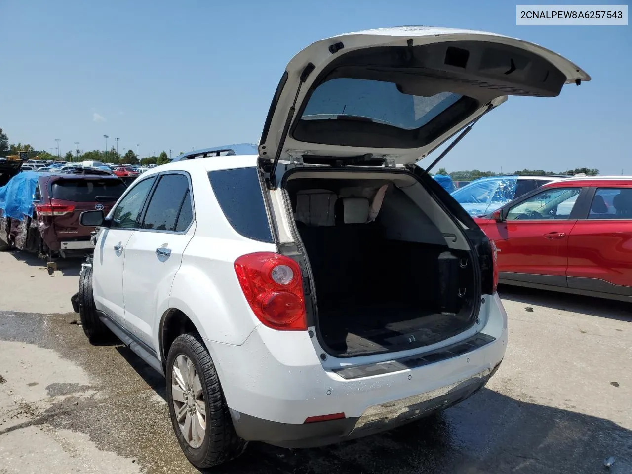 2CNALPEW8A6257543 2010 Chevrolet Equinox Lt