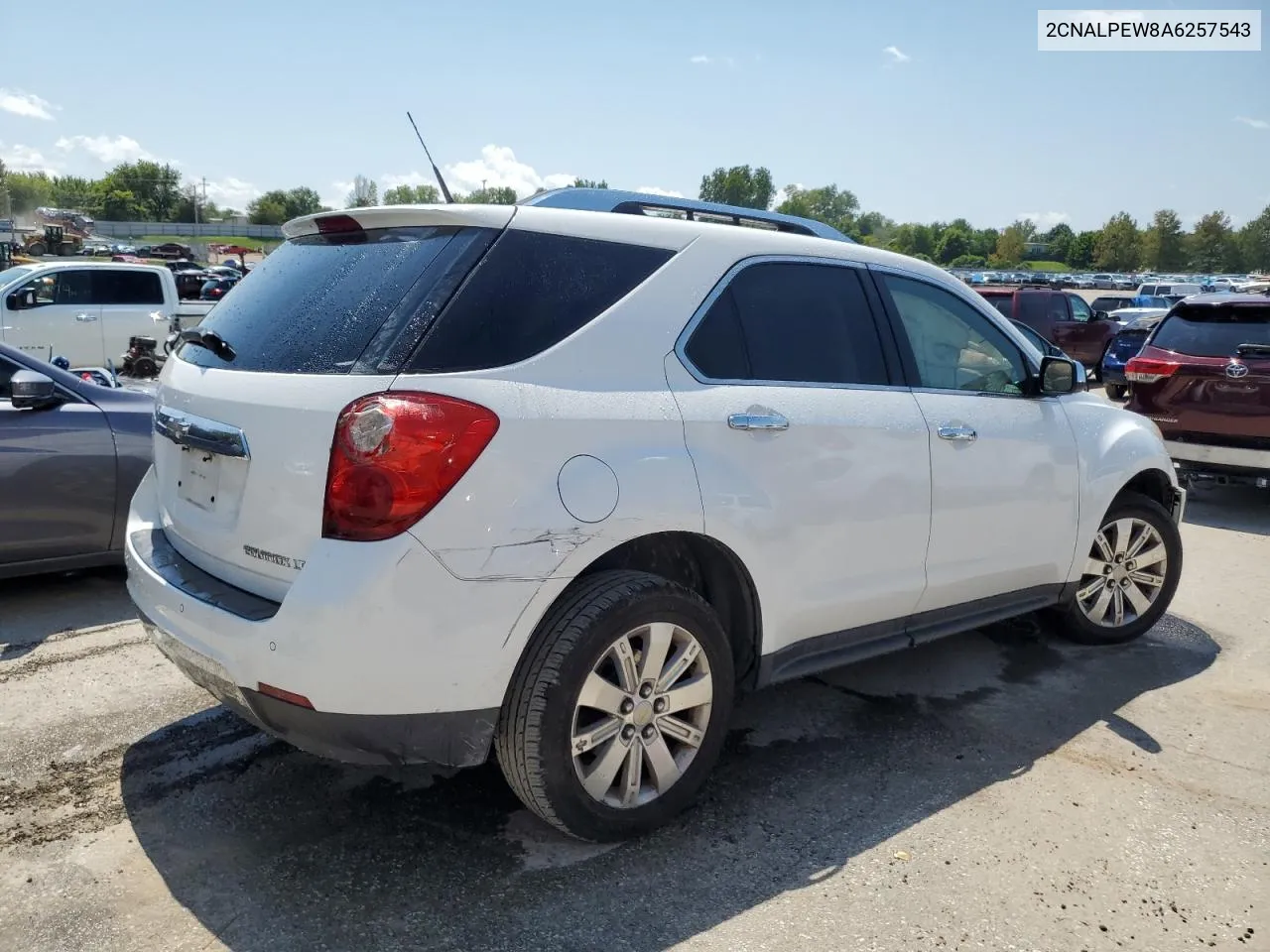 2CNALPEW8A6257543 2010 Chevrolet Equinox Lt