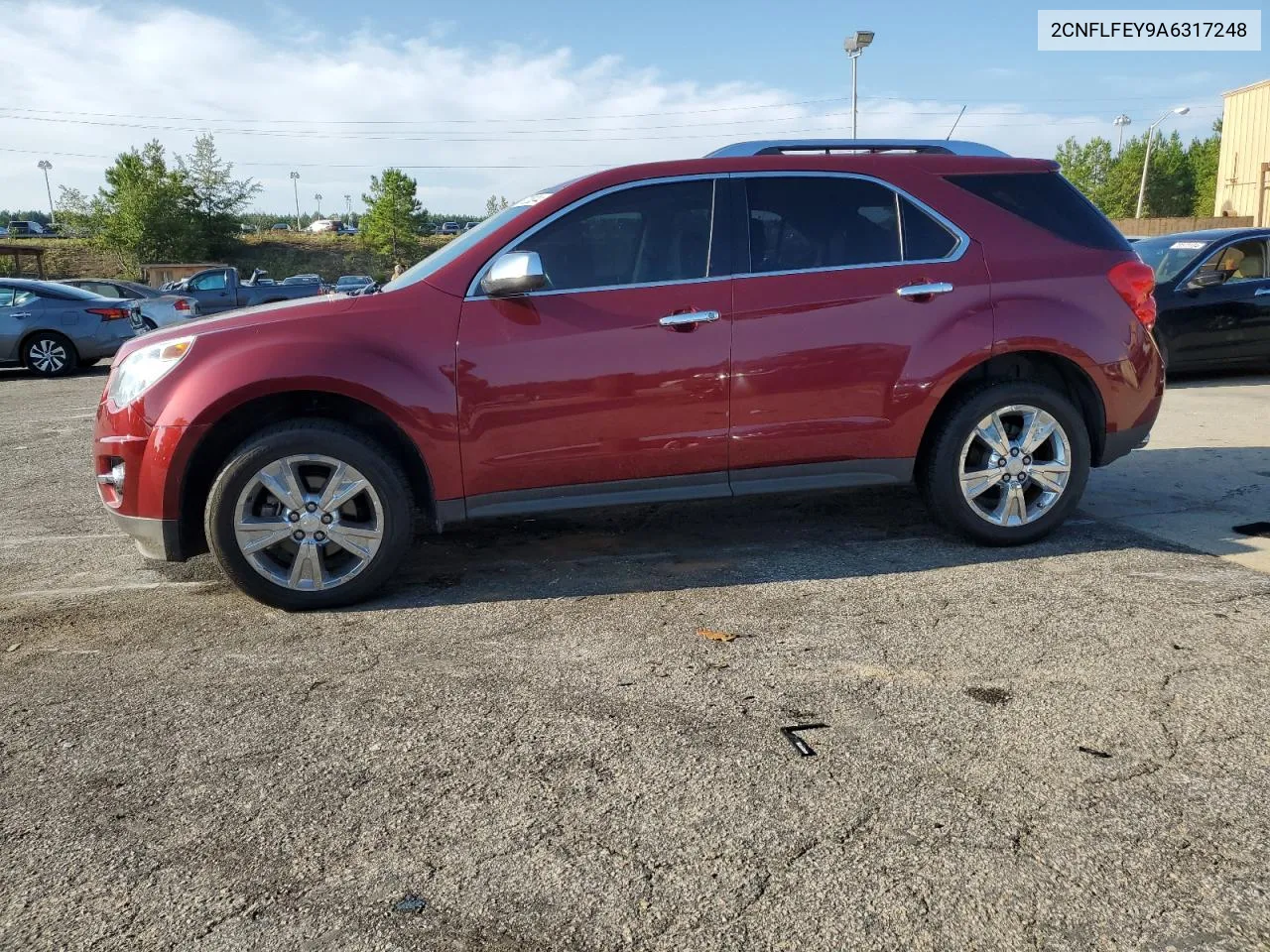 2010 Chevrolet Equinox Ltz VIN: 2CNFLFEY9A6317248 Lot: 67208244