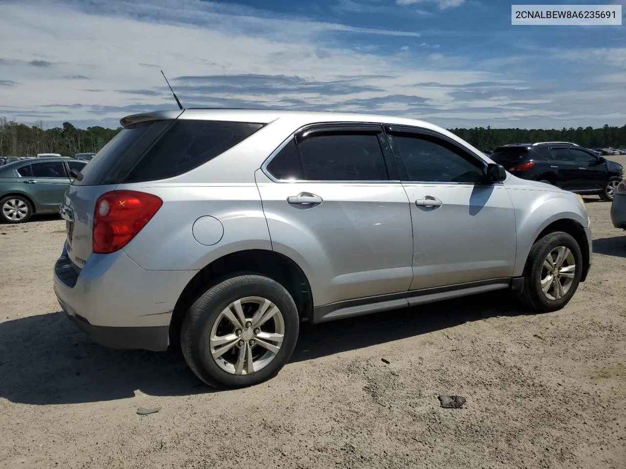 2CNALBEW8A6235691 2010 Chevrolet Equinox Ls