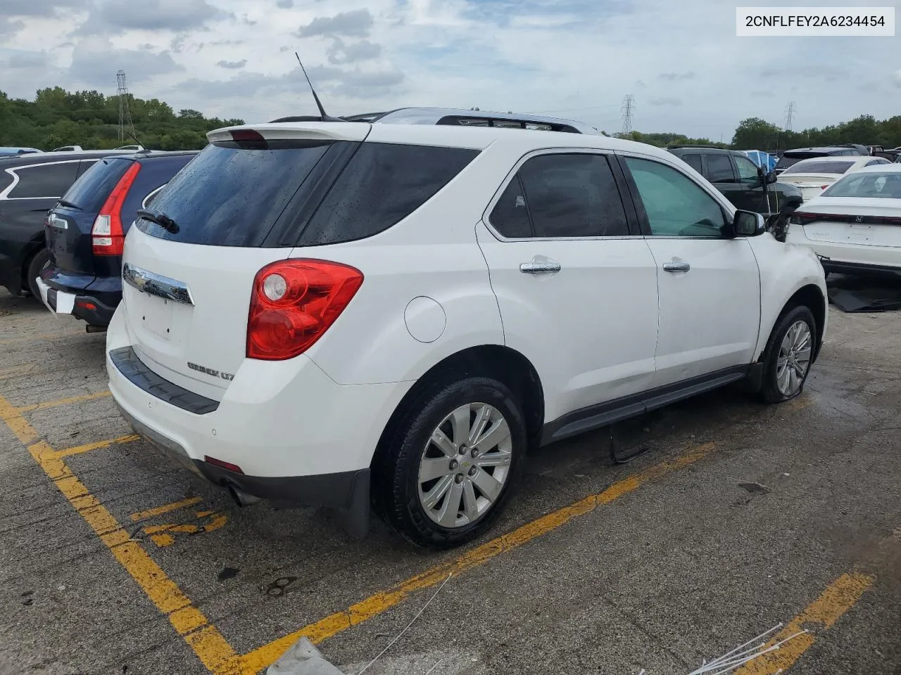 2CNFLFEY2A6234454 2010 Chevrolet Equinox Ltz