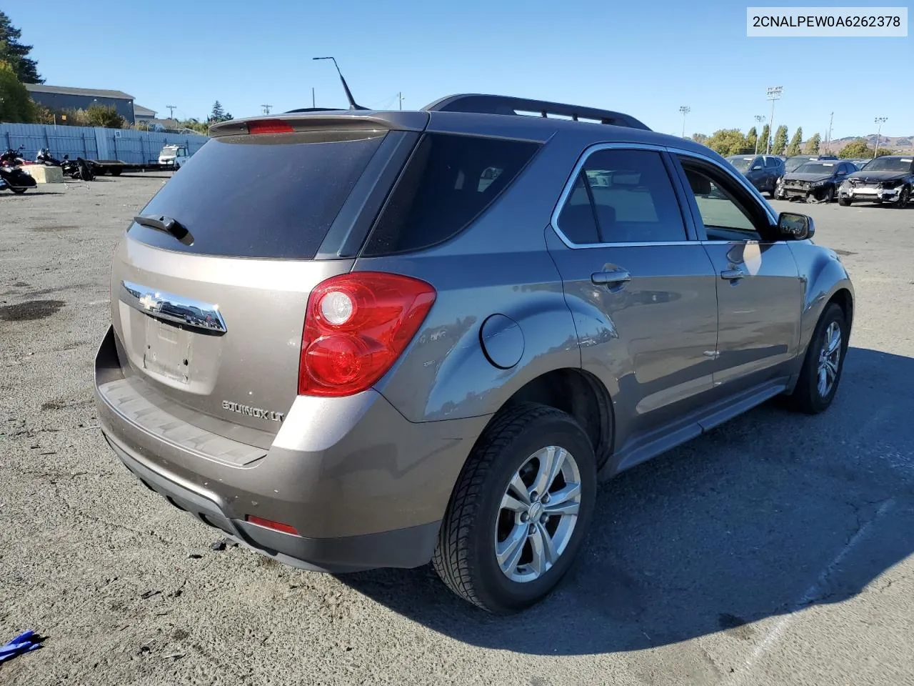 2010 Chevrolet Equinox Lt VIN: 2CNALPEW0A6262378 Lot: 68492974