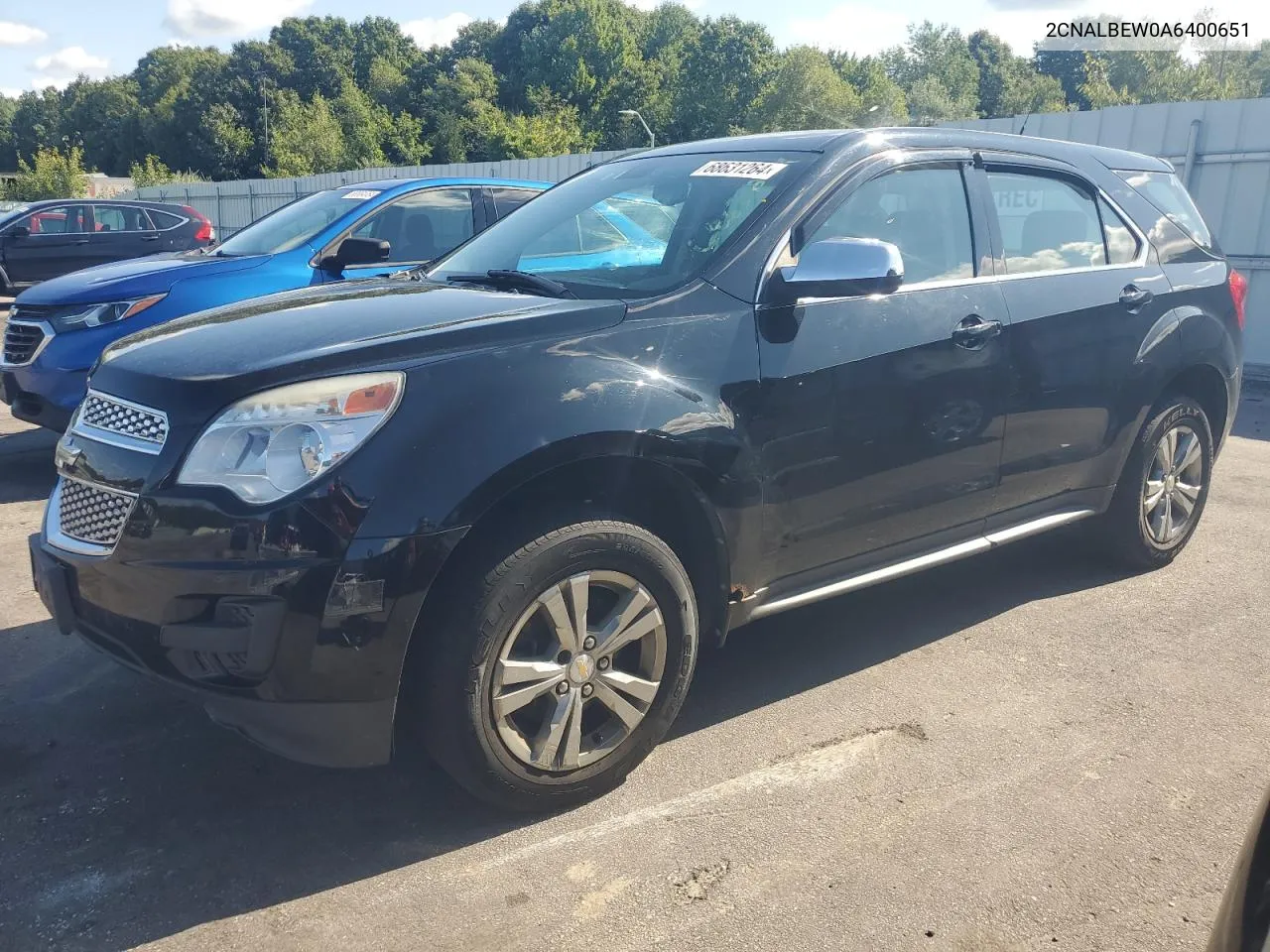 2CNALBEW0A6400651 2010 Chevrolet Equinox Ls