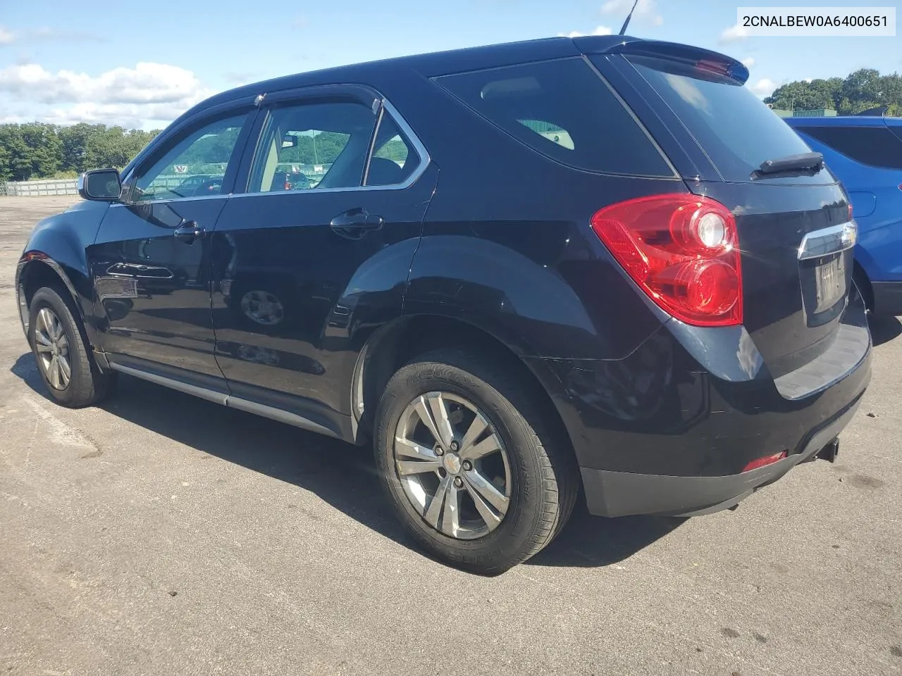 2CNALBEW0A6400651 2010 Chevrolet Equinox Ls