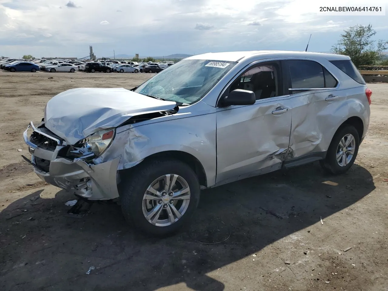 2CNALBEW0A6414761 2010 Chevrolet Equinox Ls