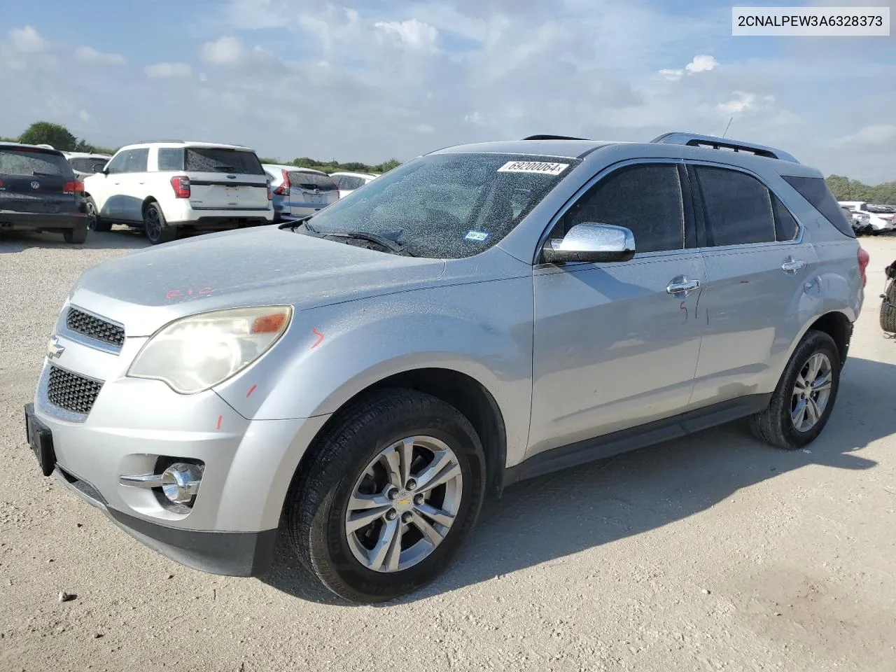 2010 Chevrolet Equinox Lt VIN: 2CNALPEW3A6328373 Lot: 69200064