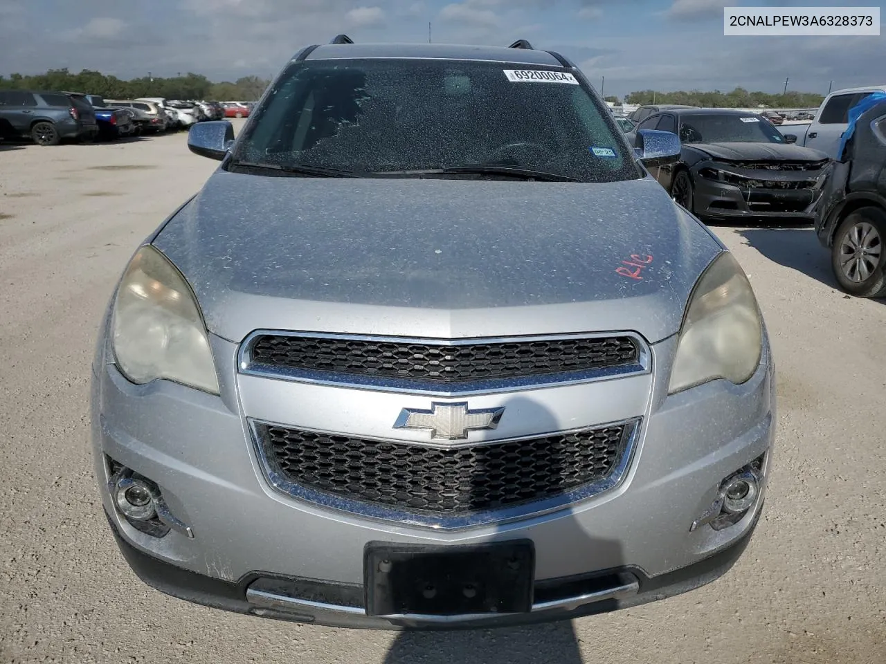 2010 Chevrolet Equinox Lt VIN: 2CNALPEW3A6328373 Lot: 69200064